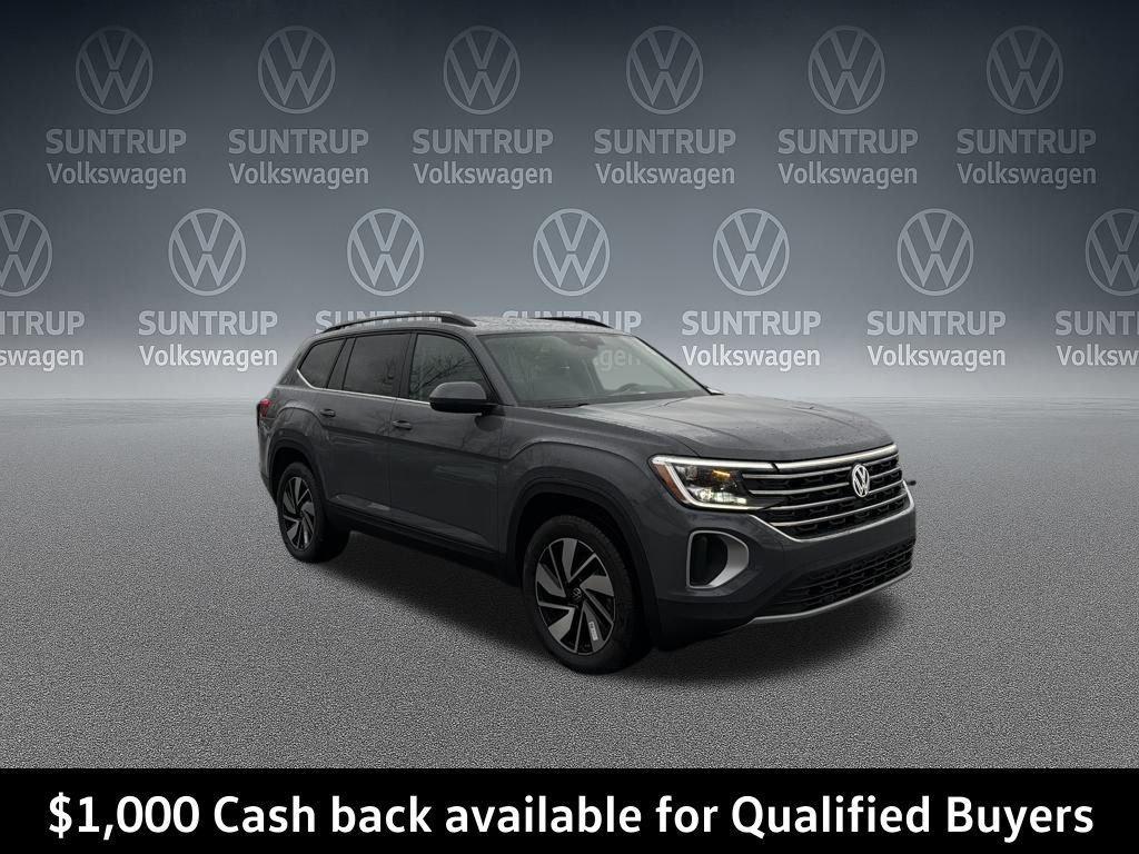 new 2026 Volkswagen Atlas car, priced at $43,110