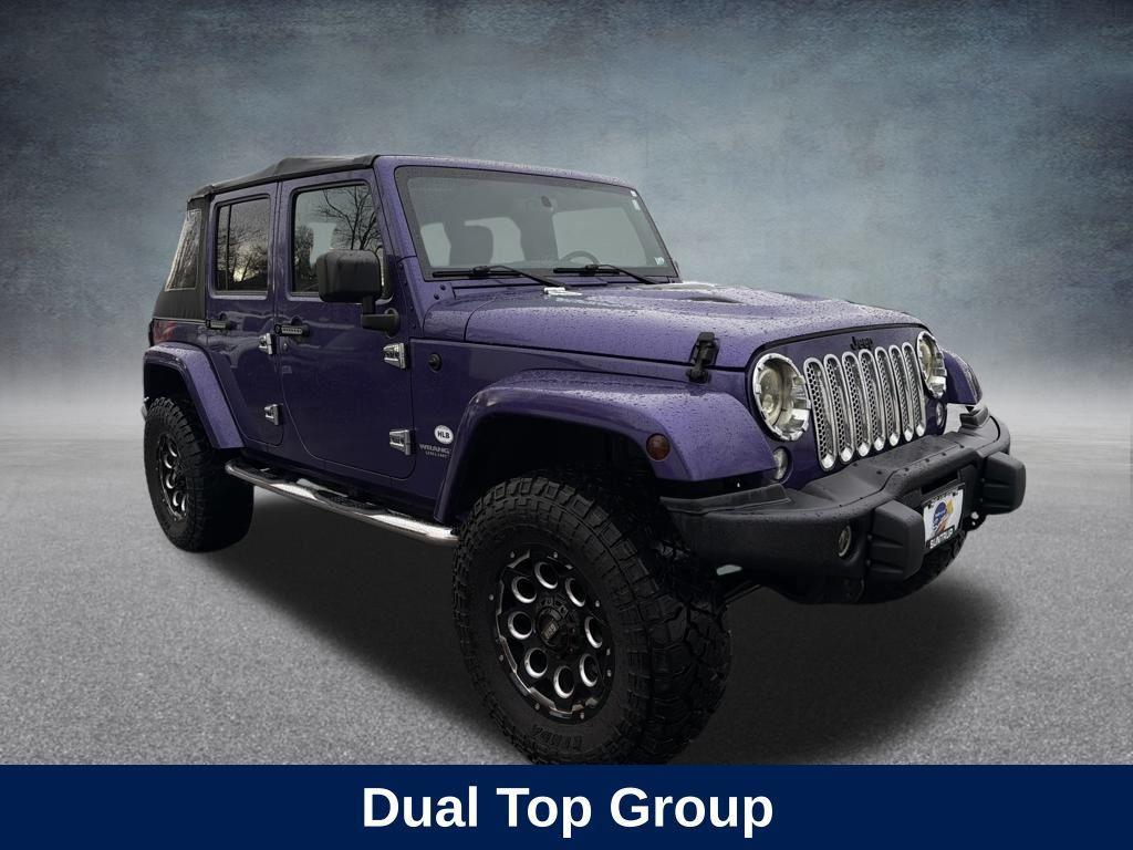 used 2016 Jeep Wrangler Unlimited car, priced at $22,155