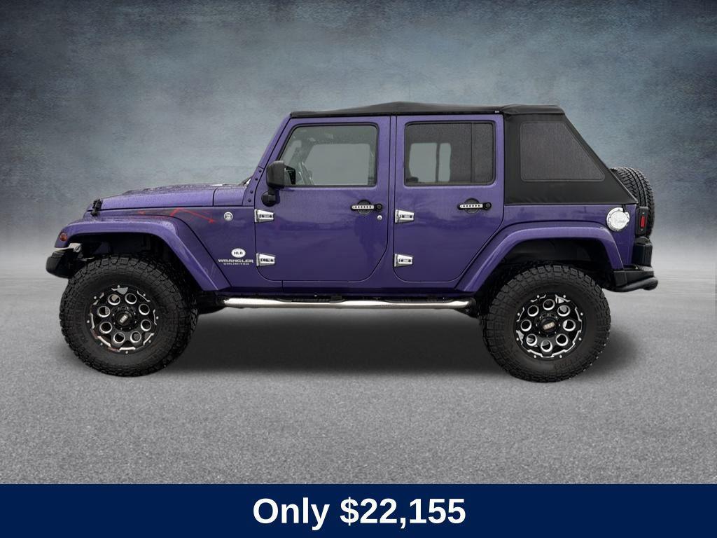 used 2016 Jeep Wrangler Unlimited car, priced at $22,155