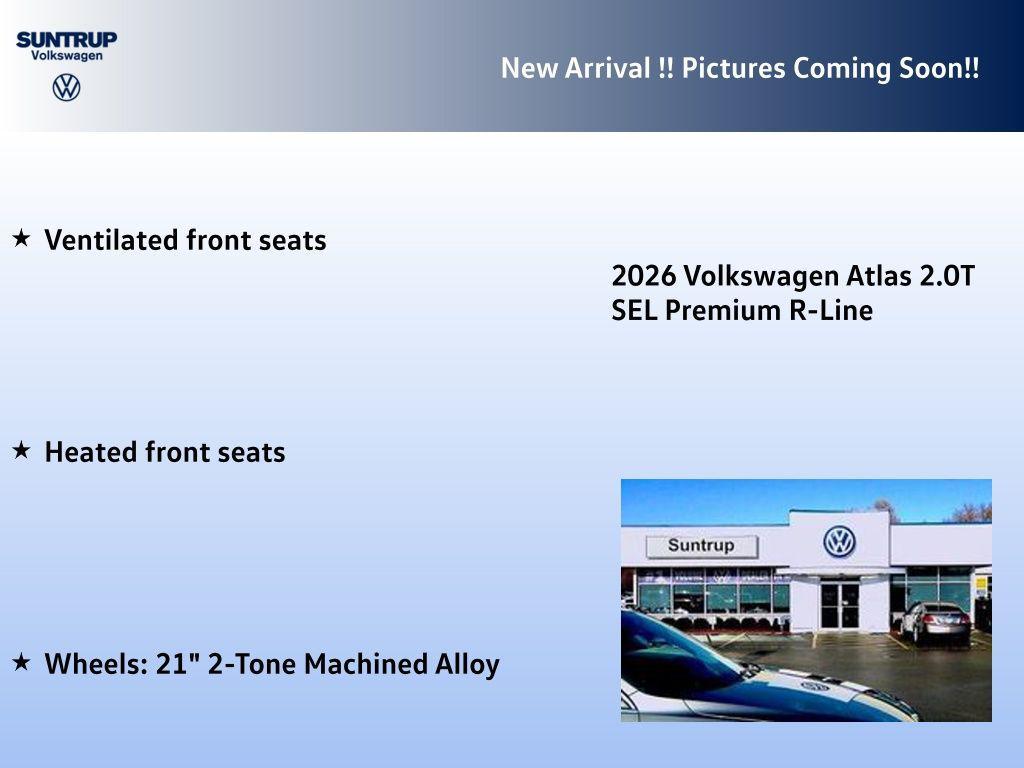 new 2026 Volkswagen Atlas car, priced at $52,779