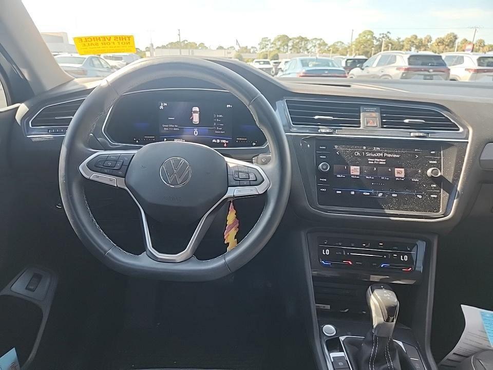 used 2022 Volkswagen Tiguan car, priced at $20,555