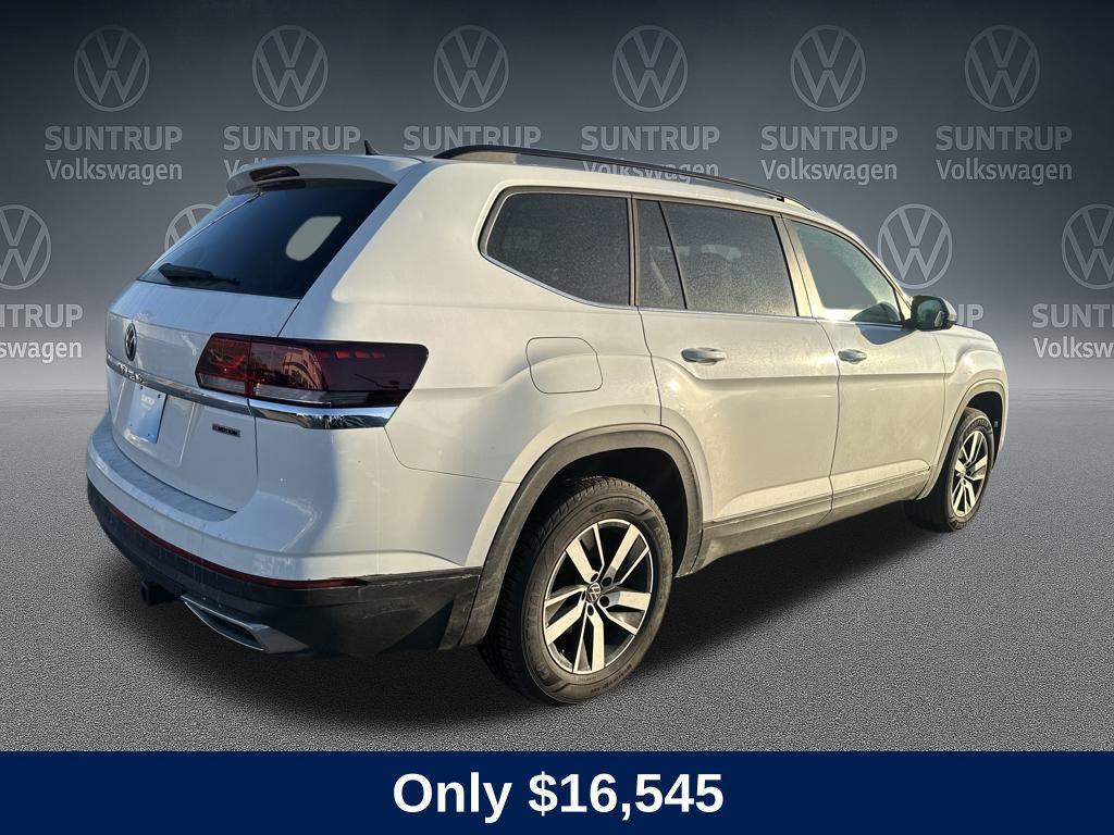 used 2021 Volkswagen Atlas car, priced at $16,545
