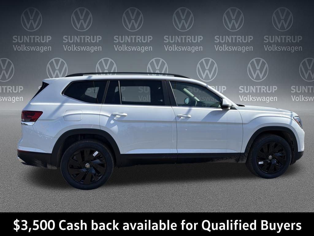 new 2026 Volkswagen Atlas car, priced at $45,400