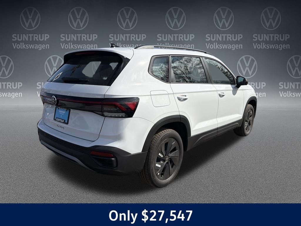 new 2026 Volkswagen Taos car, priced at $27,547