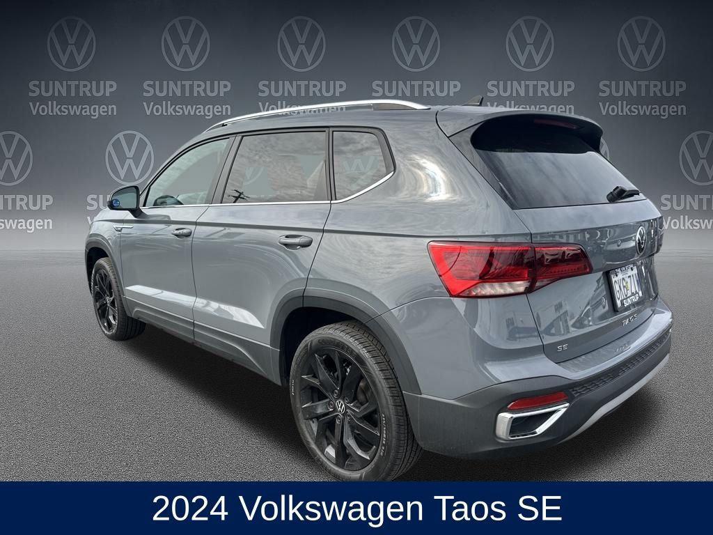 used 2024 Volkswagen Taos car, priced at $21,425