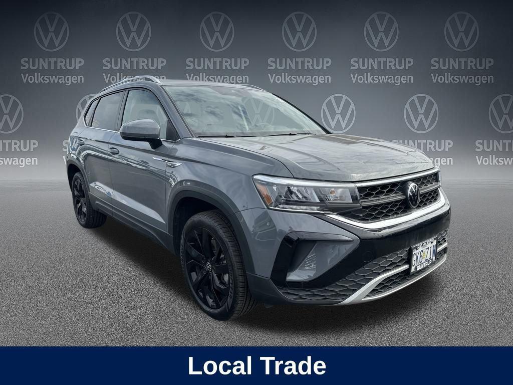 used 2024 Volkswagen Taos car, priced at $21,425