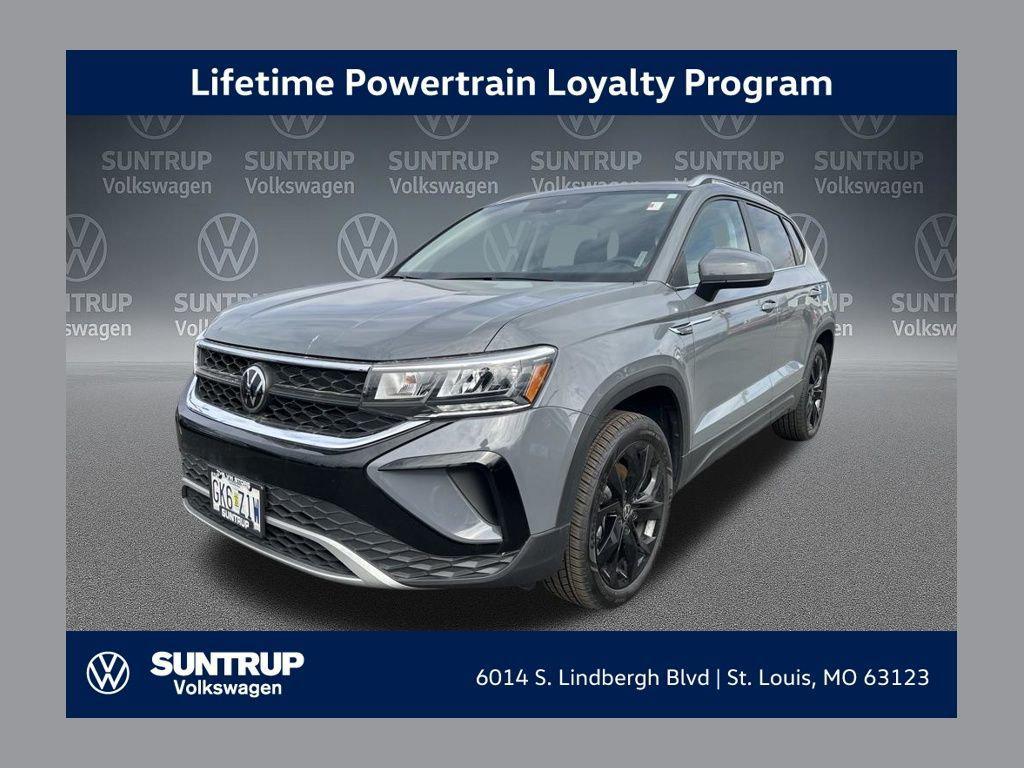 used 2024 Volkswagen Taos car, priced at $21,425