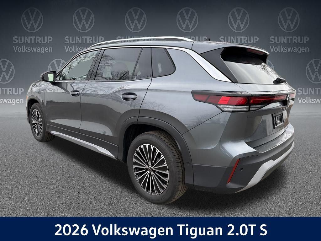 new 2026 Volkswagen Tiguan car, priced at $31,100