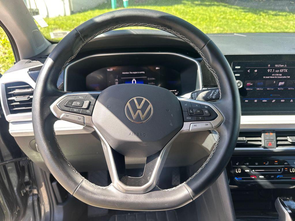 used 2025 Volkswagen Taos car, priced at $23,288
