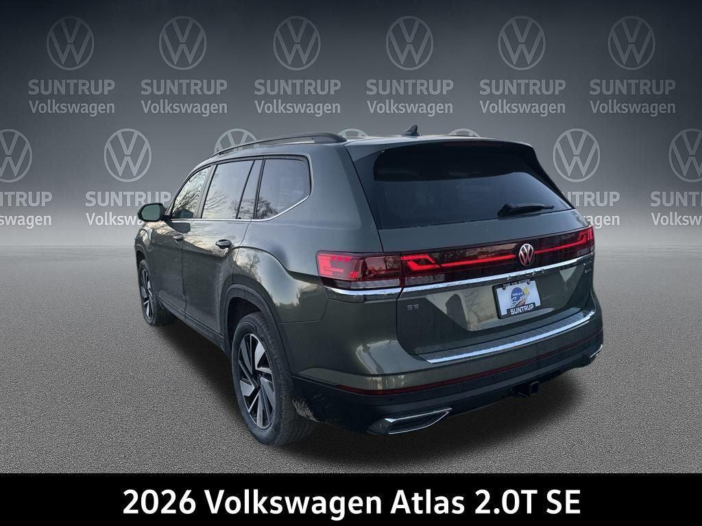 new 2026 Volkswagen Atlas car, priced at $43,478