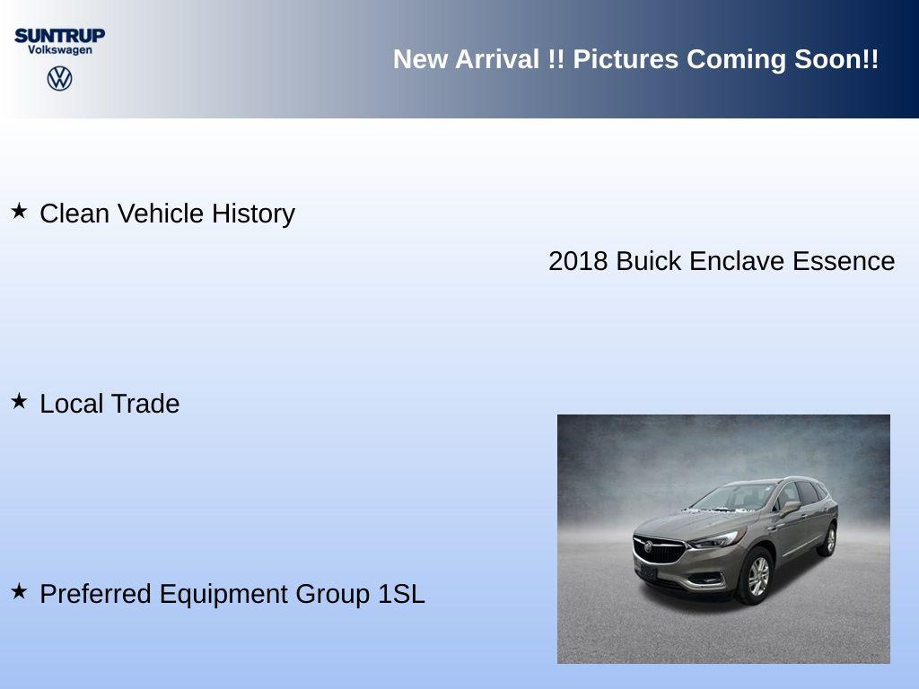 used 2018 Buick Enclave car, priced at $14,985