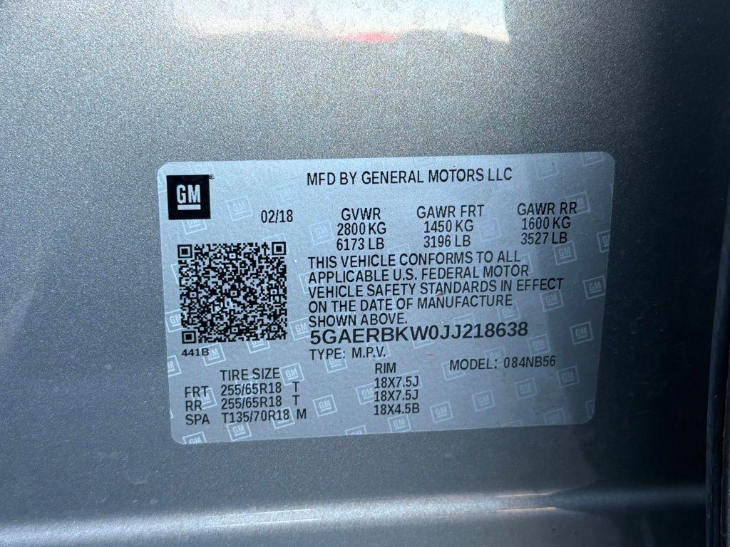 used 2018 Buick Enclave car, priced at $14,555