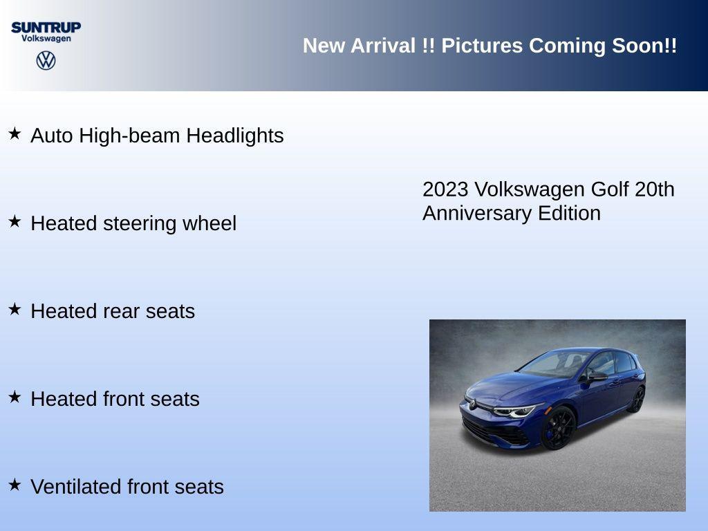 used 2023 Volkswagen Golf R car, priced at $37,695