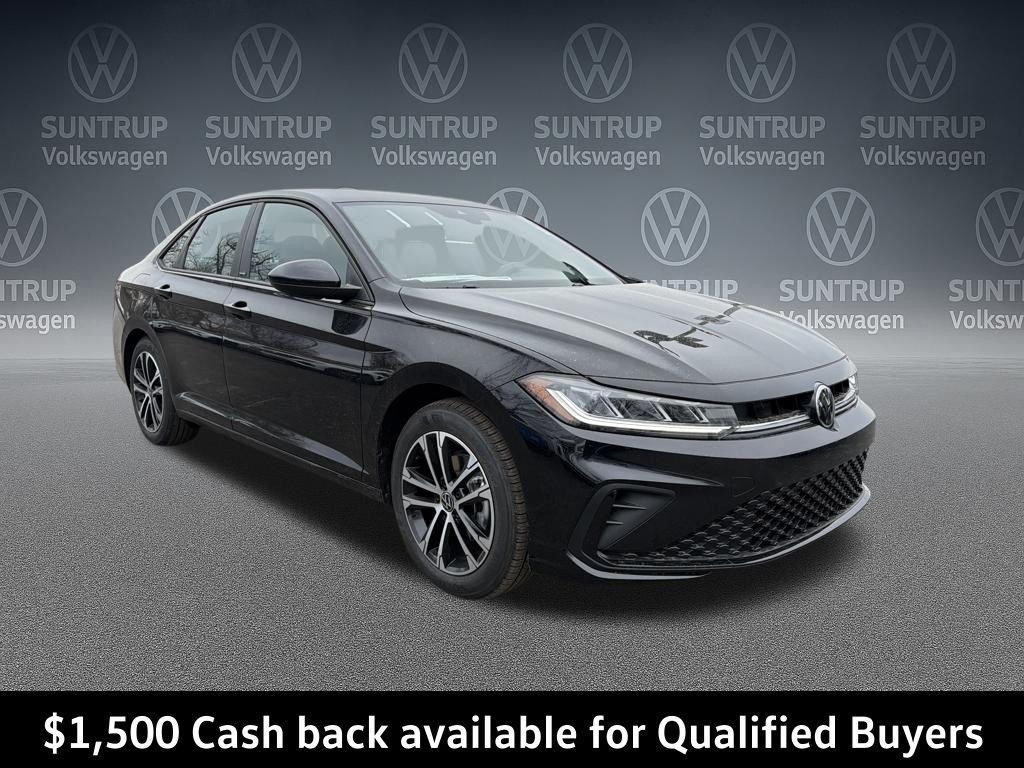 new 2026 Volkswagen Jetta car, priced at $24,907