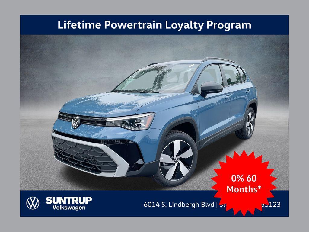 new 2025 Volkswagen Taos car, priced at $23,300
