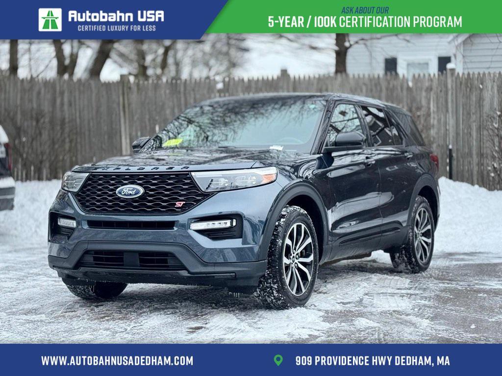 used 2022 Ford Explorer car, priced at $36,600