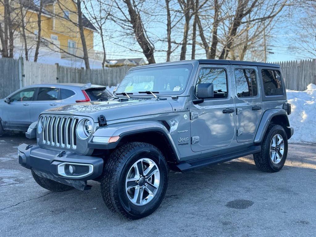 used 2021 Jeep Wrangler Unlimited car, priced at $28,800