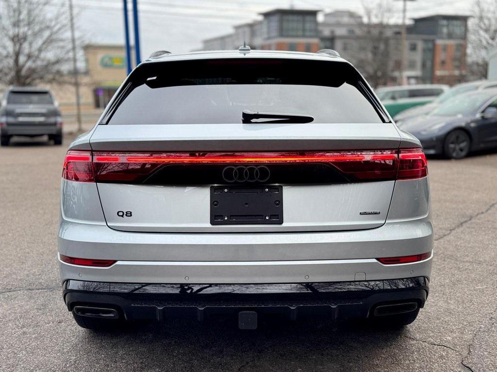 used 2025 Audi Q8 car, priced at $63,900