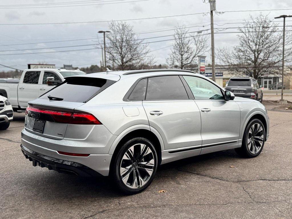 used 2025 Audi Q8 car, priced at $63,900