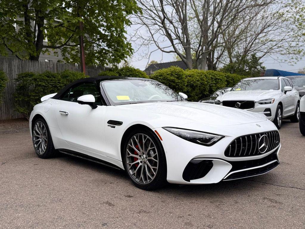 used 2022 Mercedes-Benz AMG SL 55 car, priced at $85,500