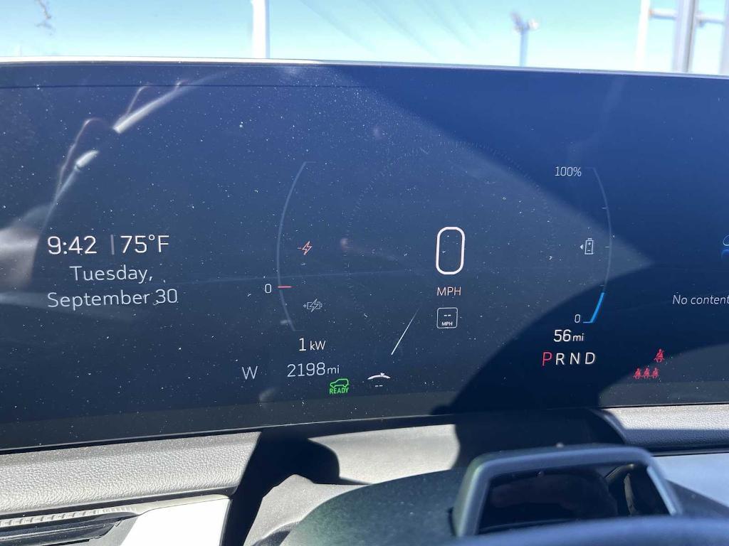 new 2025 Cadillac OPTIQ car, priced at $56,615