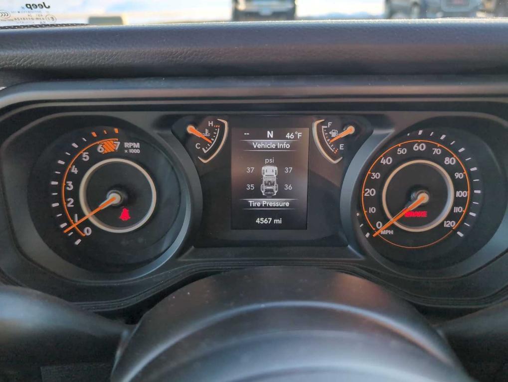 used 2025 Jeep Wrangler car, priced at $29,490