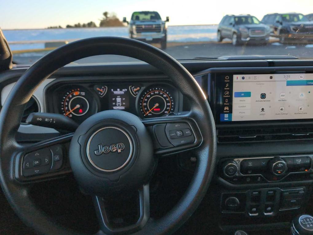 used 2025 Jeep Wrangler car, priced at $29,490