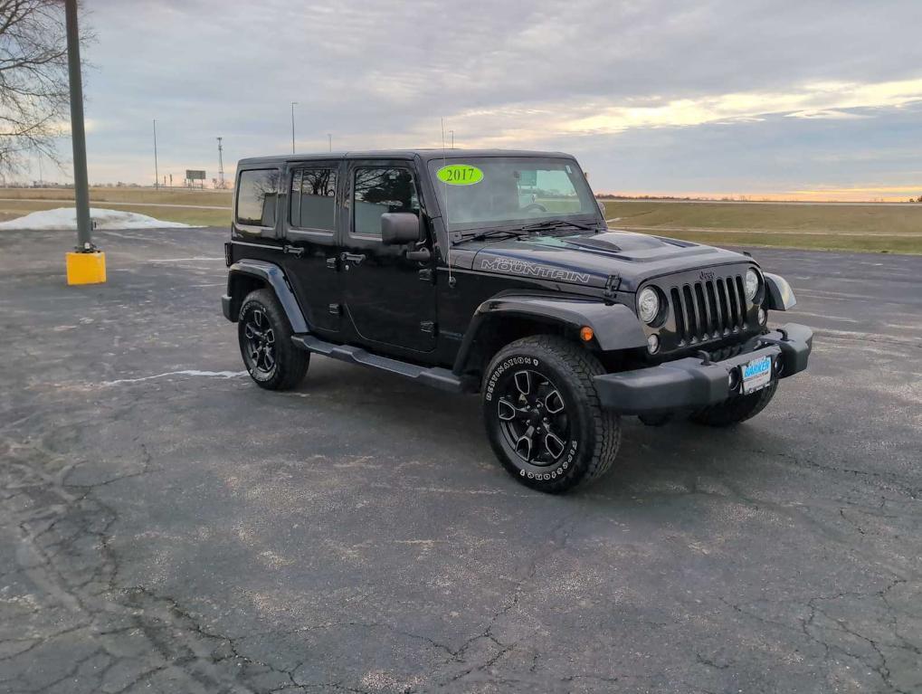 used 2017 Jeep Wrangler Unlimited car, priced at $18,790