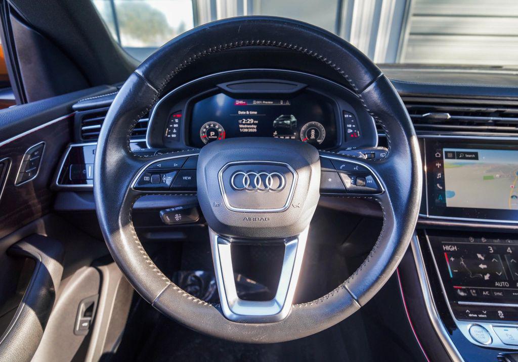 used 2019 Audi Q8 car, priced at $35,999