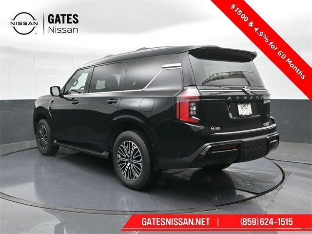 new 2025 Nissan Armada car, priced at $61,990
