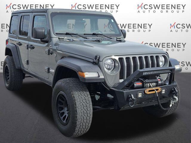 used 2020 Jeep Wrangler Unlimited car, priced at $20,994