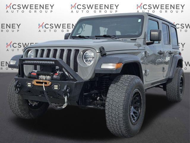 used 2020 Jeep Wrangler Unlimited car, priced at $20,994