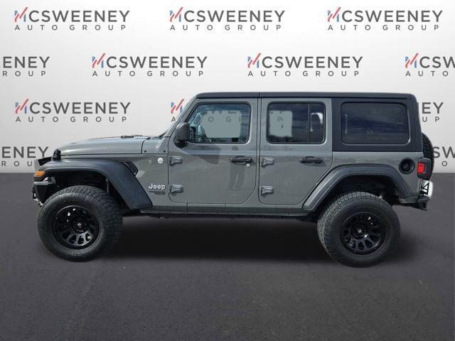 used 2020 Jeep Wrangler Unlimited car, priced at $20,994
