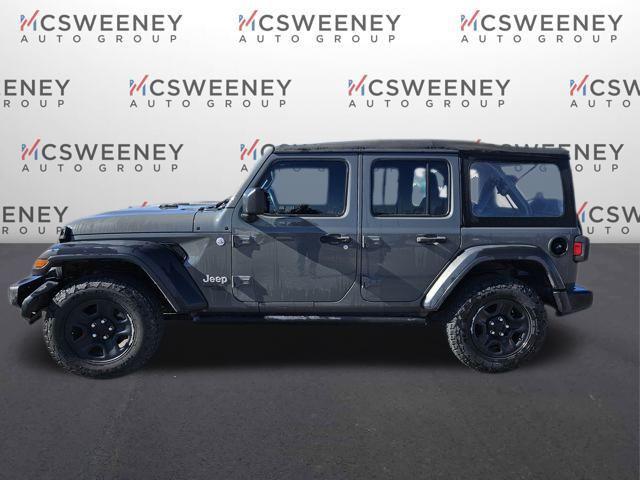 used 2020 Jeep Wrangler Unlimited car, priced at $21,994