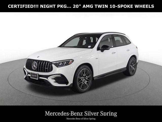 used 2025 Mercedes-Benz AMG GLC 43 car, priced at $59,900