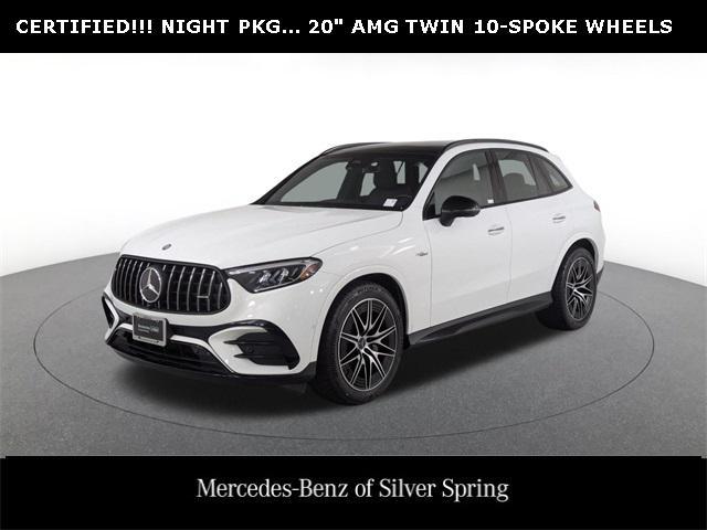 used 2025 Mercedes-Benz AMG GLC 43 car, priced at $59,500