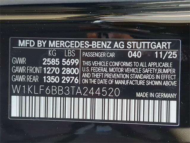 new 2026 Mercedes-Benz E-Class car, priced at $79,740