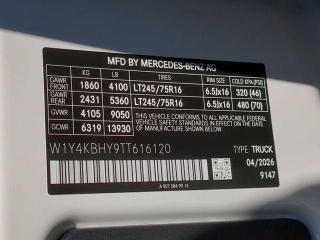 new 2026 Mercedes-Benz Sprinter 2500 car, priced at $53,721