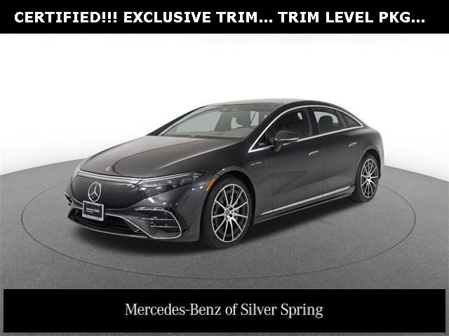 used 2023 Mercedes-Benz EQS 580 car, priced at $63,900