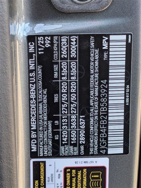 new 2026 Mercedes-Benz GLE 350 car, priced at $72,180