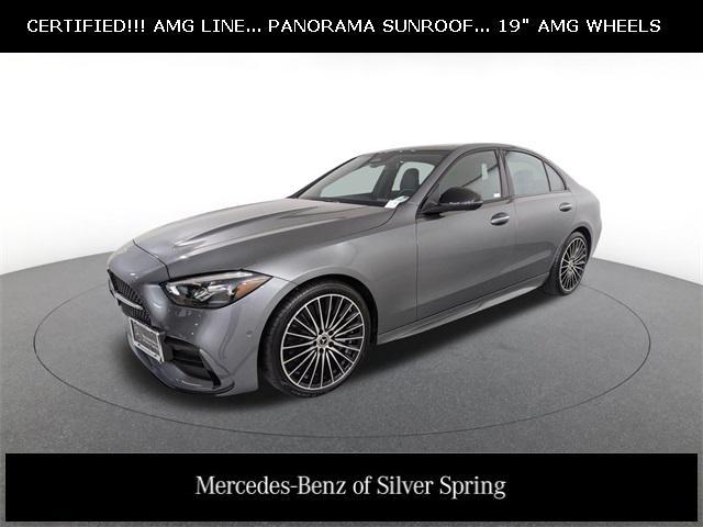 used 2025 Mercedes-Benz C-Class car, priced at $47,900