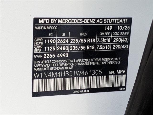 new 2026 Mercedes-Benz GLB 250 car, priced at $52,060