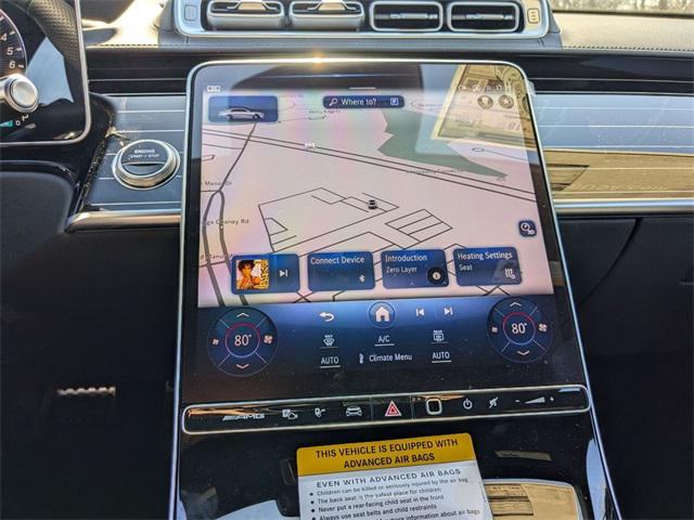 new 2025 Mercedes-Benz AMG S 63 E car, priced at $197,545