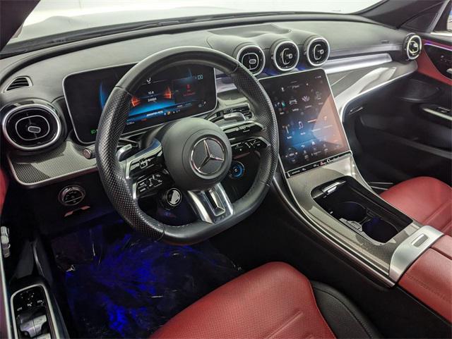 used 2023 Mercedes-Benz AMG C 43 car, priced at $49,900