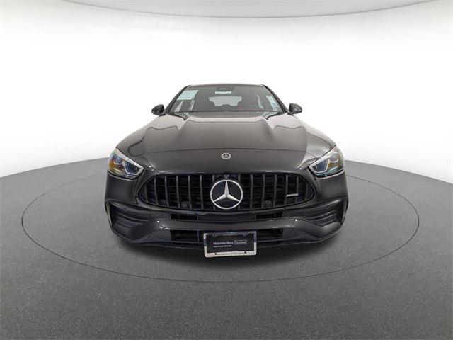 used 2023 Mercedes-Benz AMG C 43 car, priced at $49,900