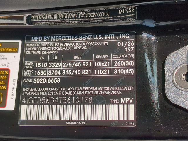 new 2026 Mercedes-Benz GLE 450 car, priced at $79,345