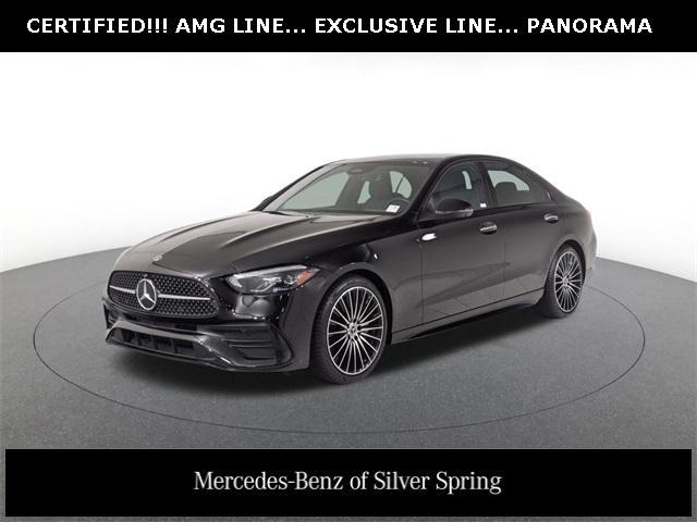 used 2023 Mercedes-Benz C-Class car, priced at $36,900