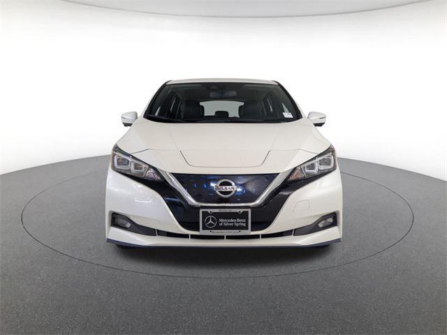 2020 Pearl White Tricoat Nissan Leaf