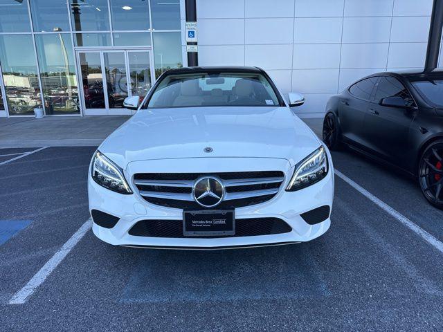 used 2021 Mercedes-Benz C-Class car, priced at $31,900