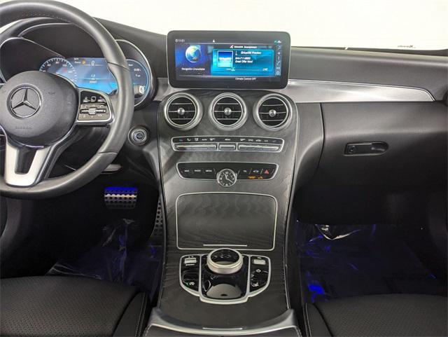 used 2021 Mercedes-Benz C-Class car, priced at $29,900